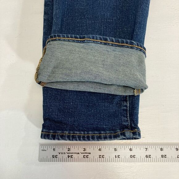 Gap Jeans Men's 34X30 Blue Indigo Denim Straight Taper Gap Flex Casual - Picture 12 of 12